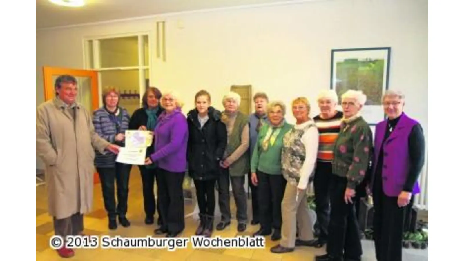 Basar-Kreis übergibt Spenden (Foto: red)