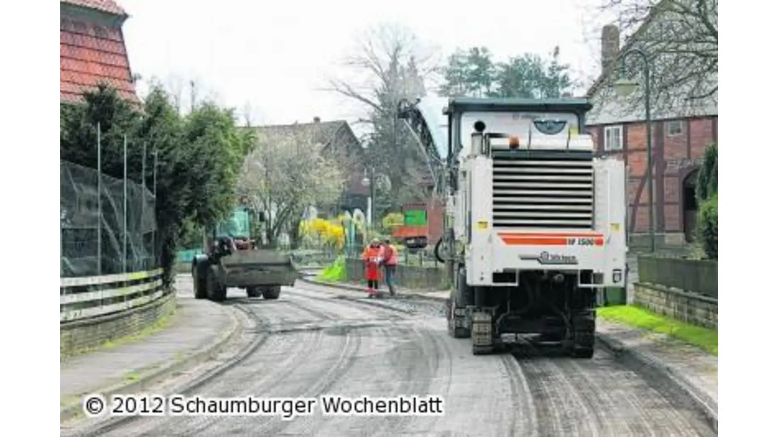 Ausbau in Borstel ist in vollem Gange (Foto: us)