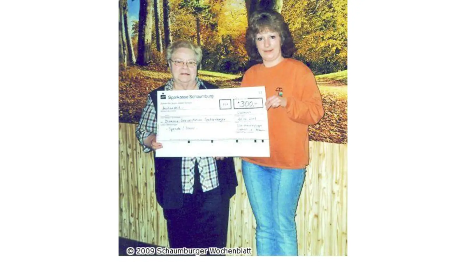 Siedlerfrauen spenden (Foto: red)