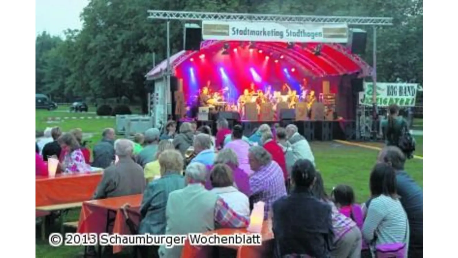 Zauberhafte Atmosphäre im Stadtpark (Foto: red)
