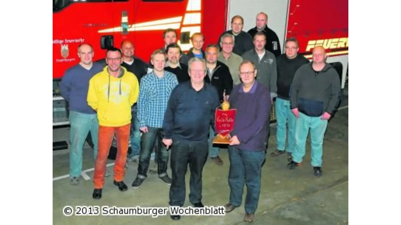Kegelclub der Feuerwehr besteht seit nun 40 Jahren (Foto: wtz)