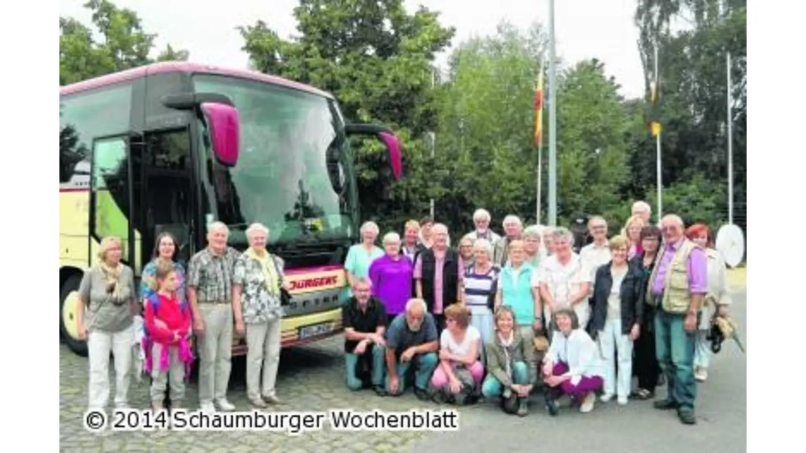 Eisenbahnchor besucht Otter-Zentrum (Foto: em)