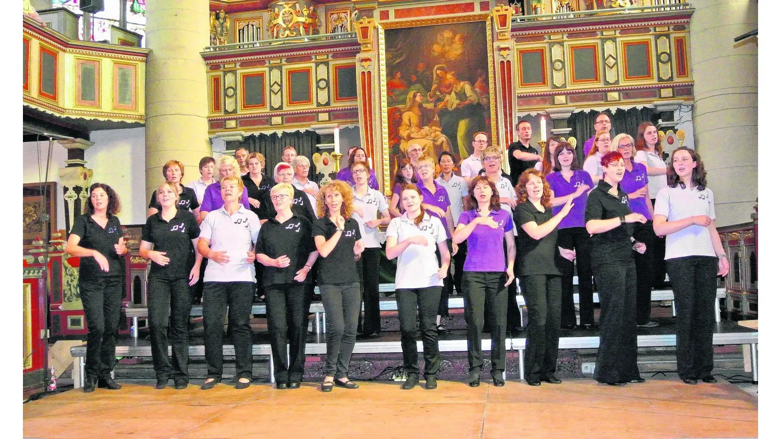Gospelchor auf der Suche nach Weihnachten (Foto: em)