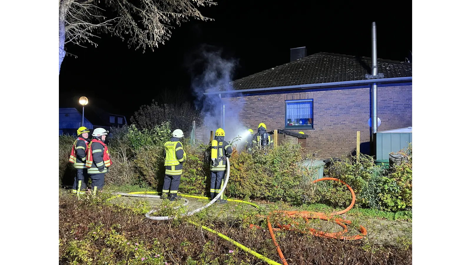 Die Feuerwehr konnte den Brand zügig löschen. (Foto: privat)