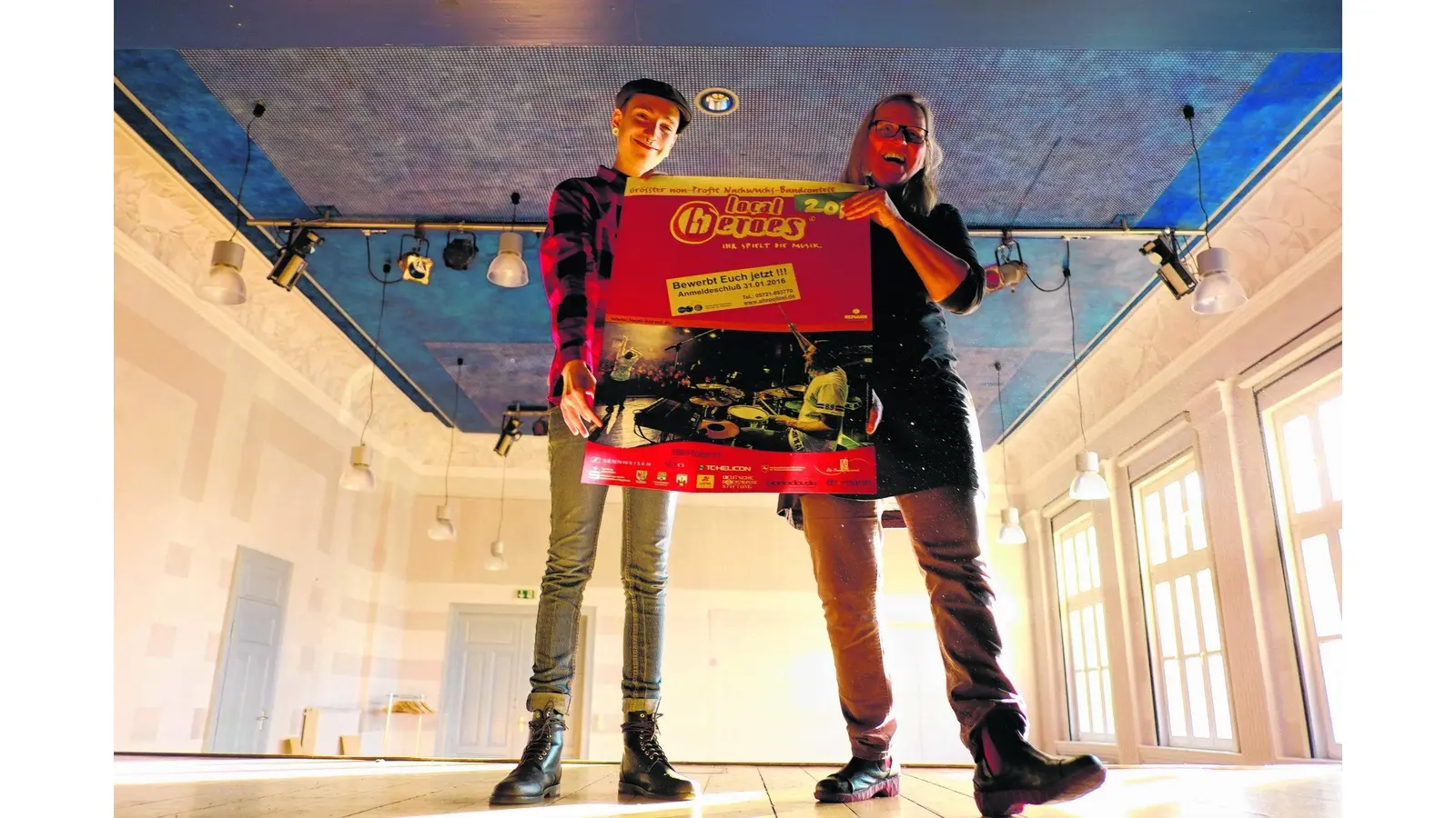 Nachwuchs-Musikhelden auf der großen Bühne (Foto: red)