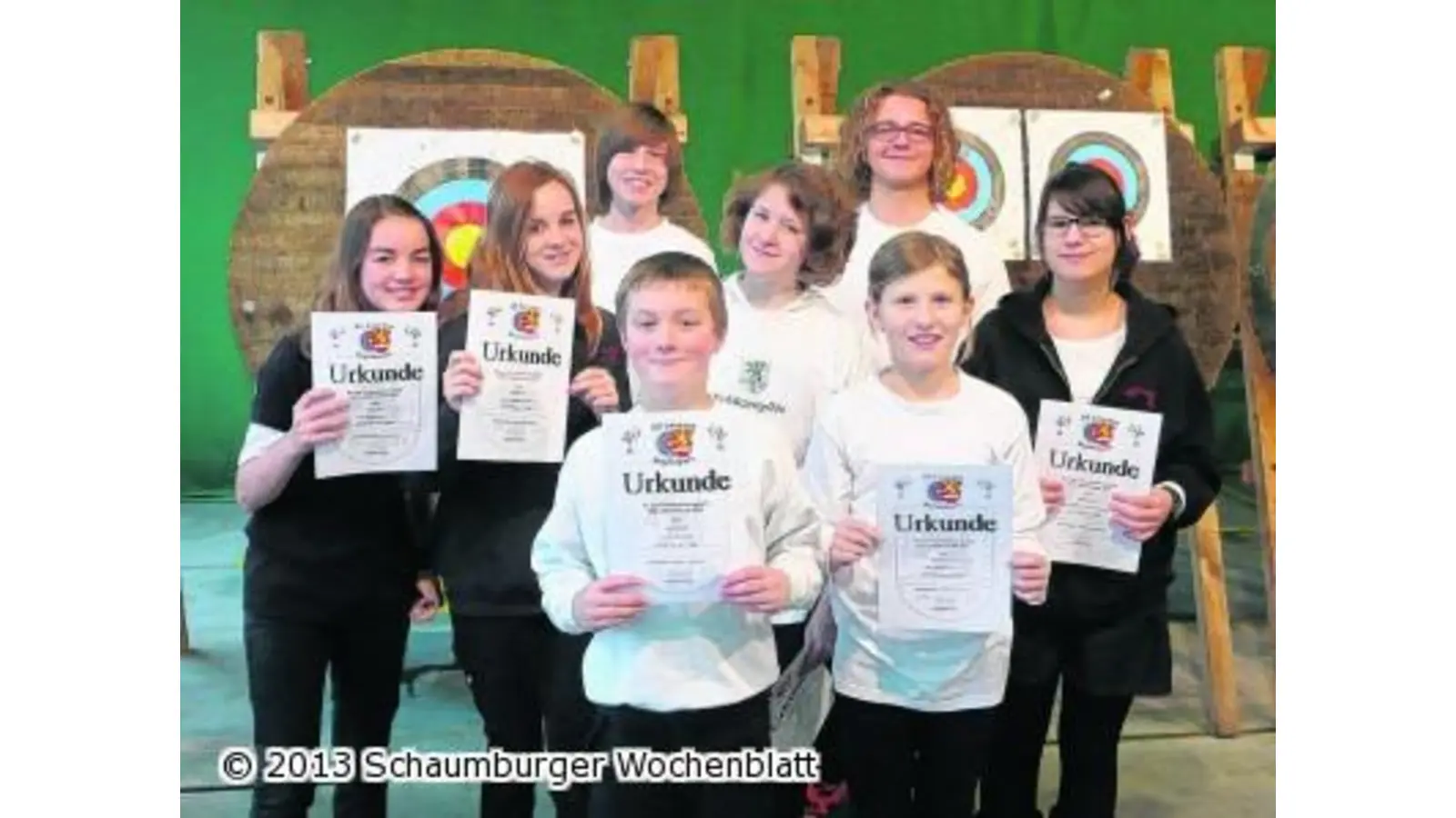 Meisterleistung mit dem Bogen (Foto: al)