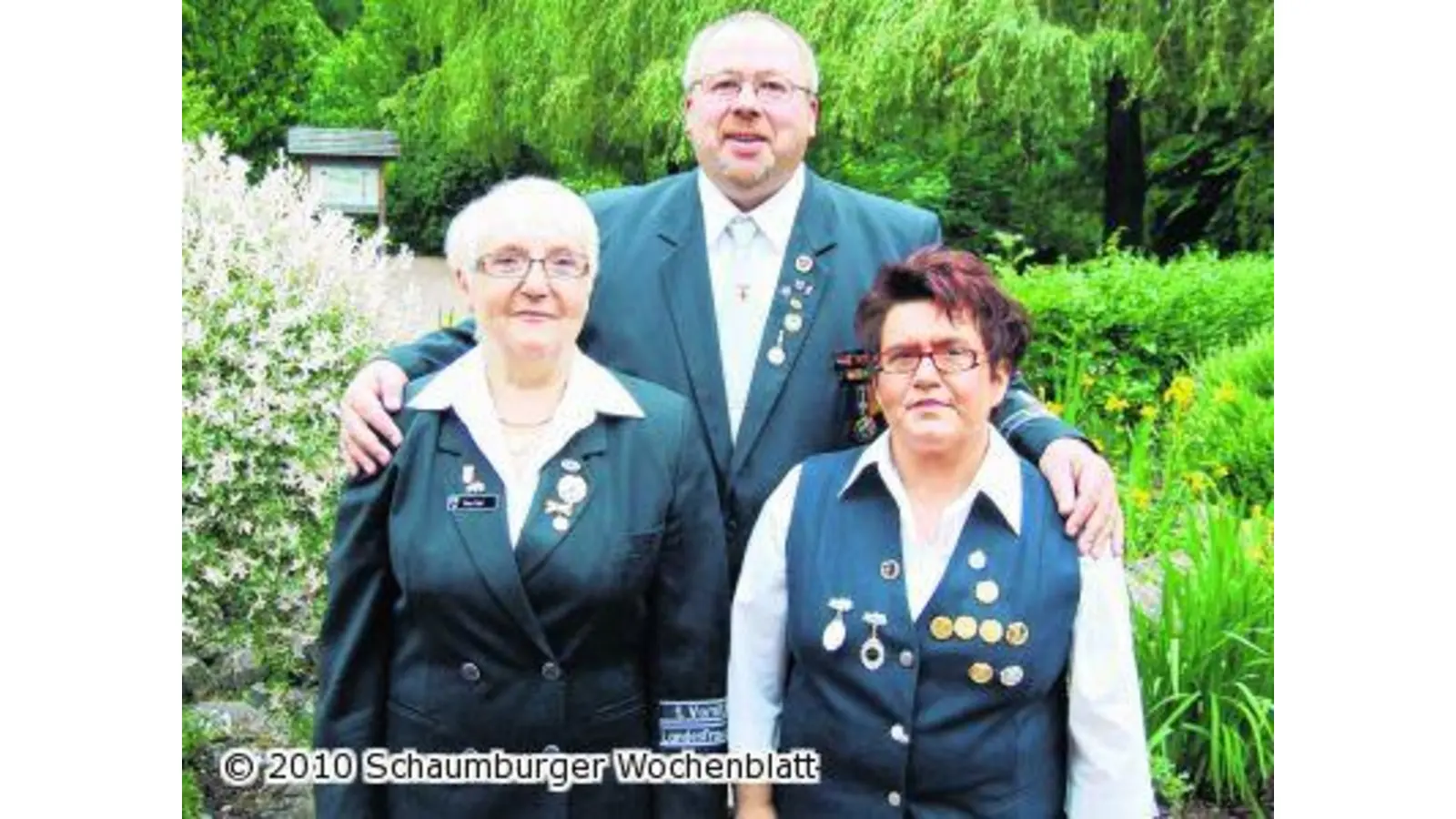 Hinter jedem starken Mann steht auch eine starke Frau (Foto: tt)