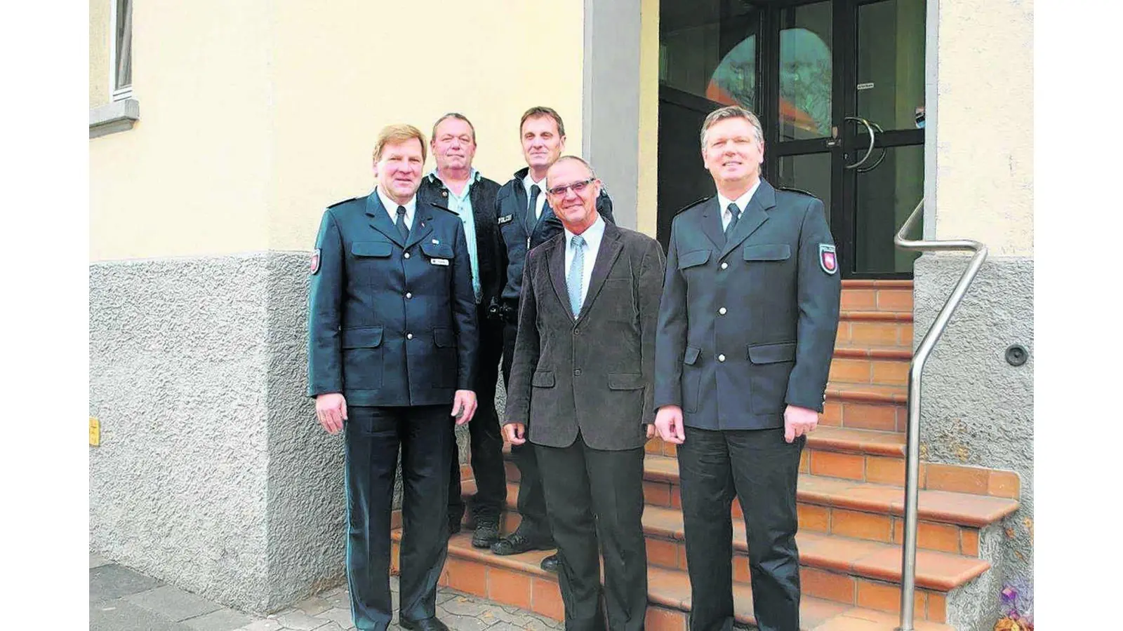 Polizeipräsident zu Gast im Kommissariat (Foto: em)