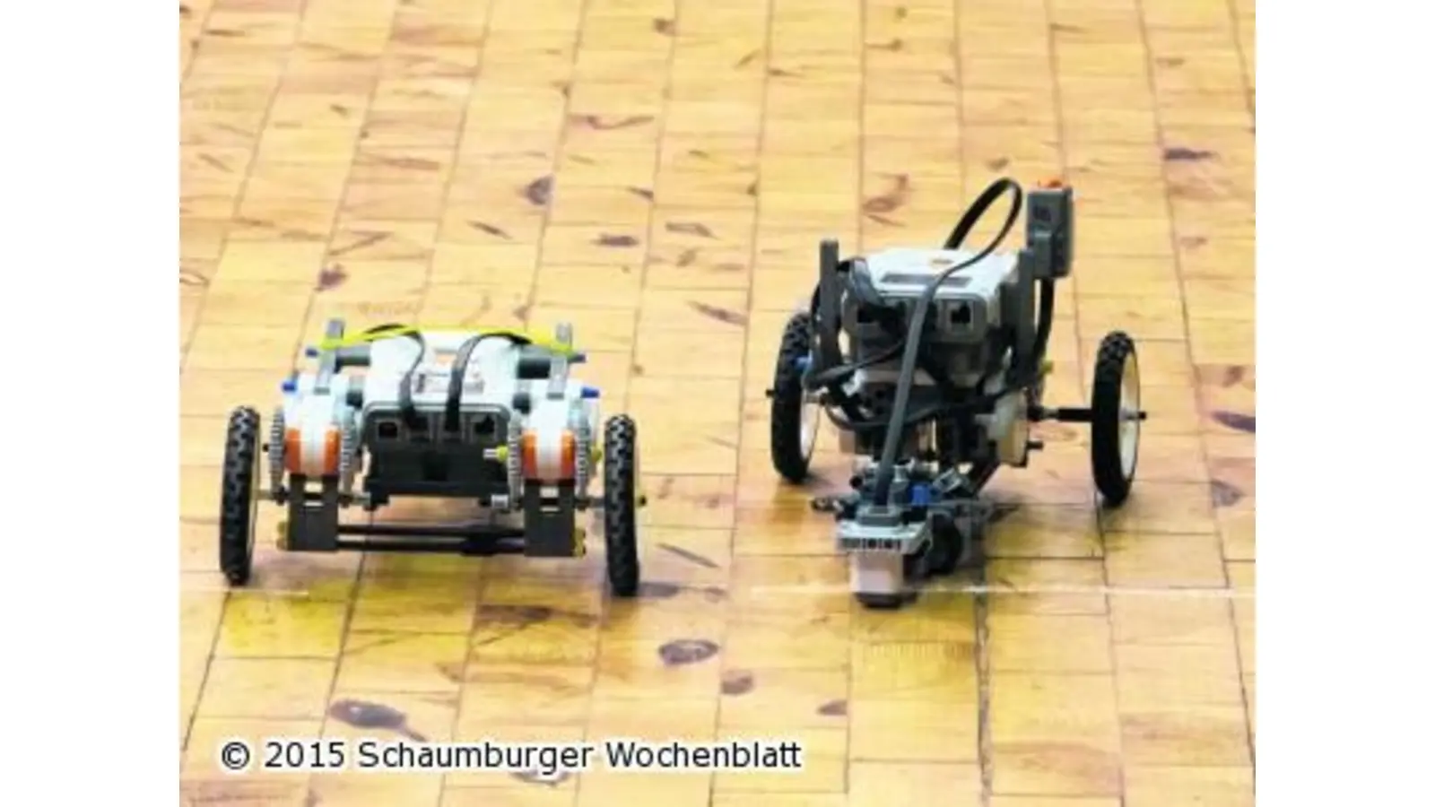 Lego-Roboter auf Pokal-Jagd (Foto: pd)