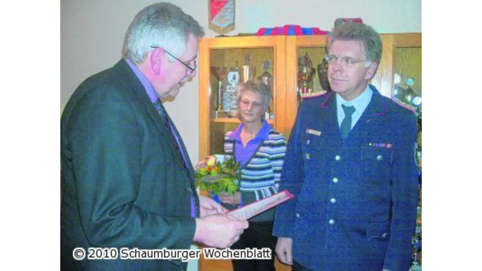 Verabschiedung von Uwe Blume ist Friedhelm Möllers Begrüßung (Foto: red)