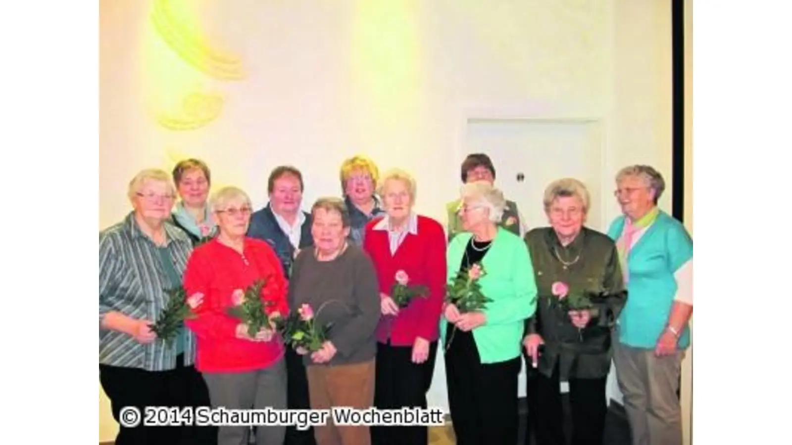 Landfrauen zeigen Treue (Foto: red)