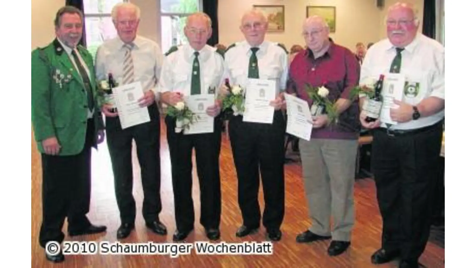 18 Männer heben vor fünfzig Jahren den Schützenverein aus der Taufe (Foto: red)