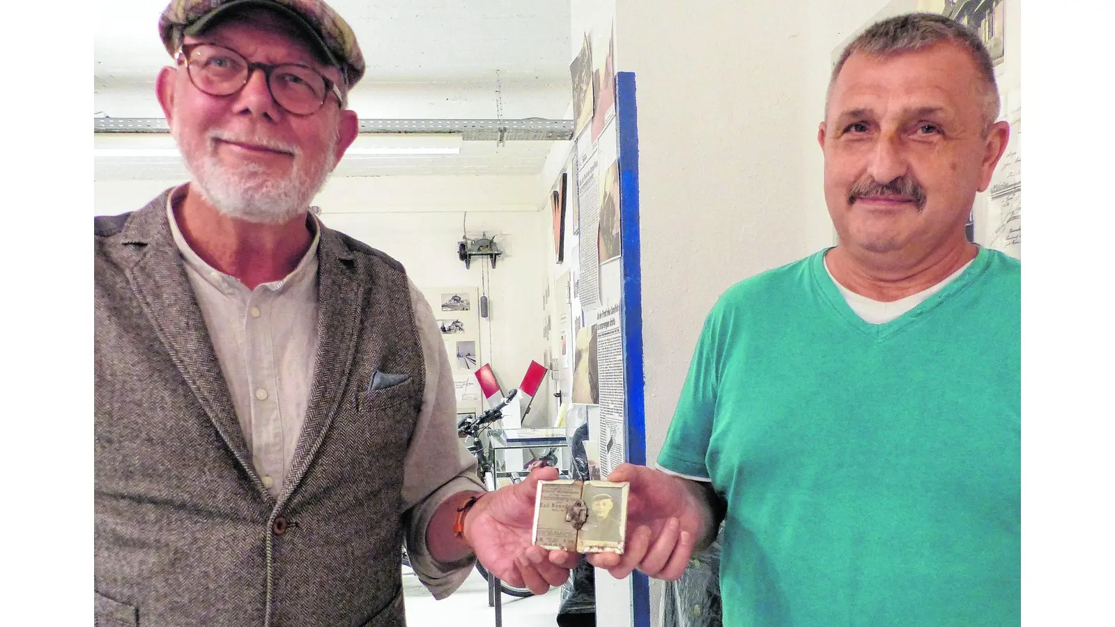 Modelleisenbahner beenden Pause (Foto: al)