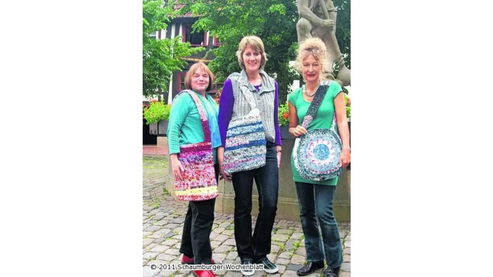 Plastik statt Jute (Foto: ste)
