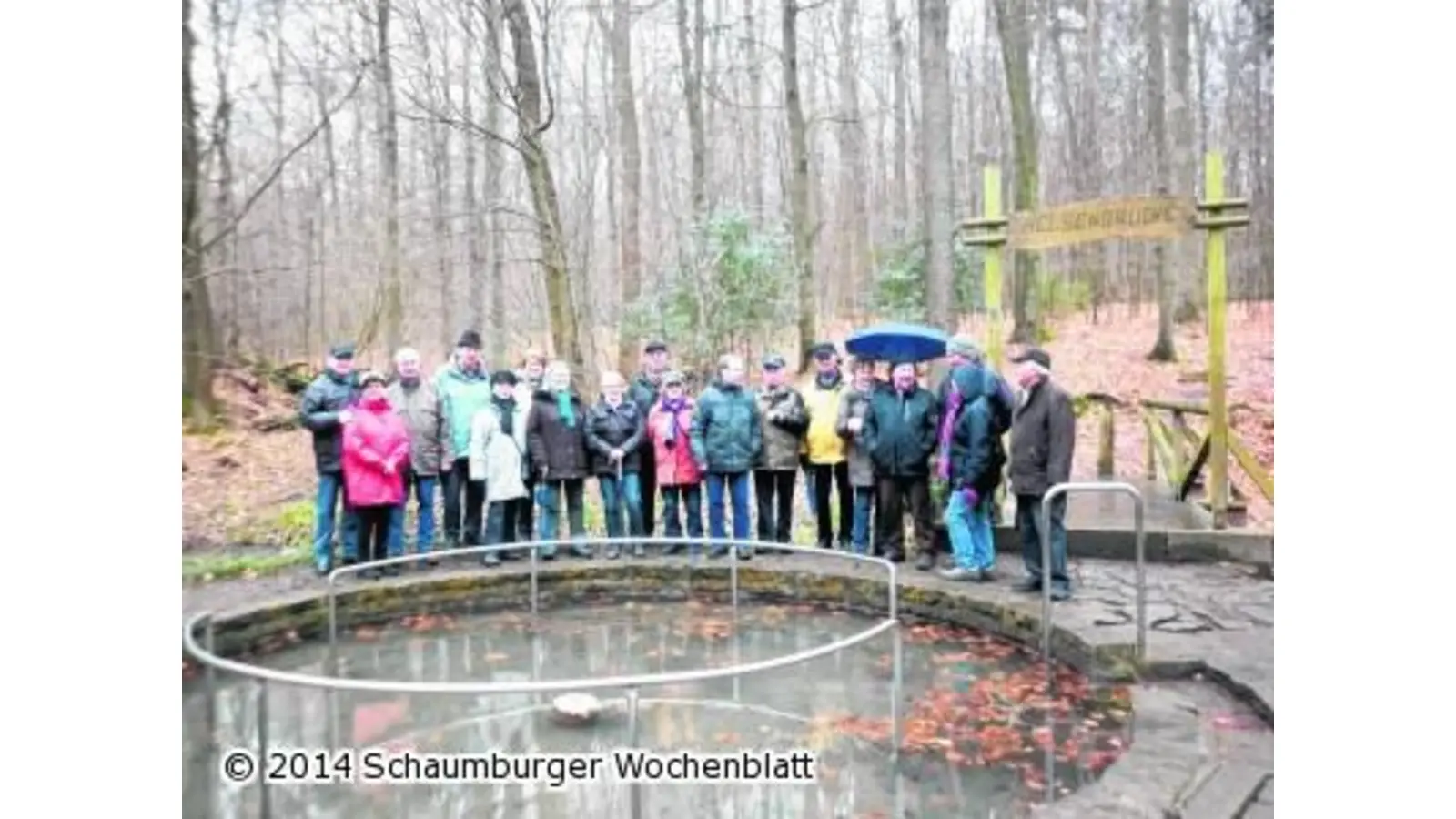 Siedler wandern im Bückeberg (Foto: em)