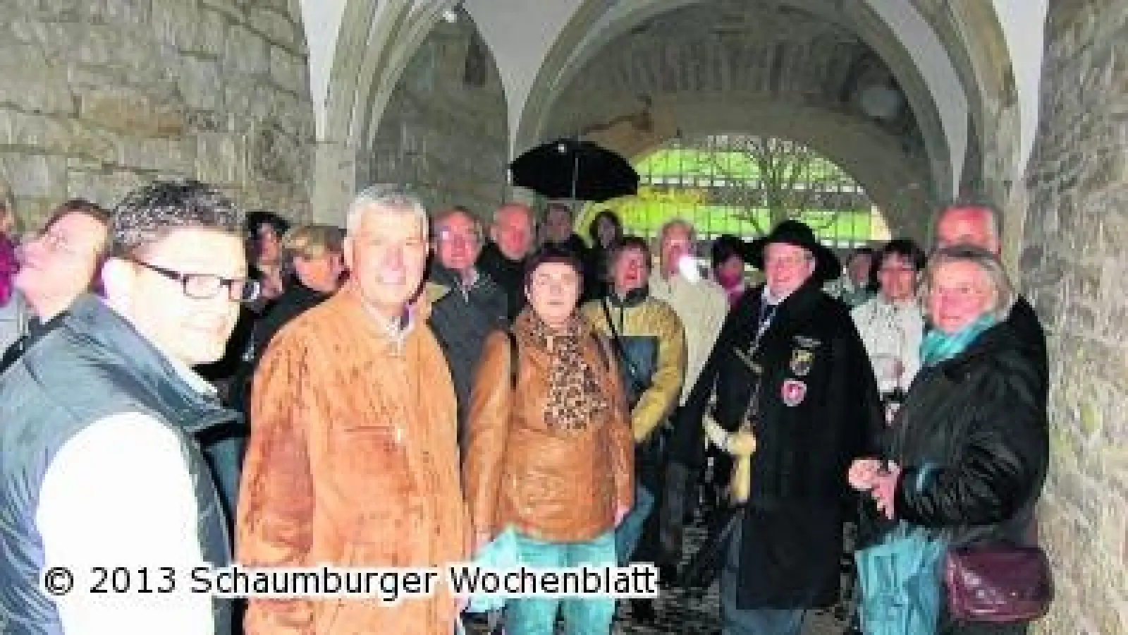 Mit Nachtwächterin unterwegs (Foto: bt)