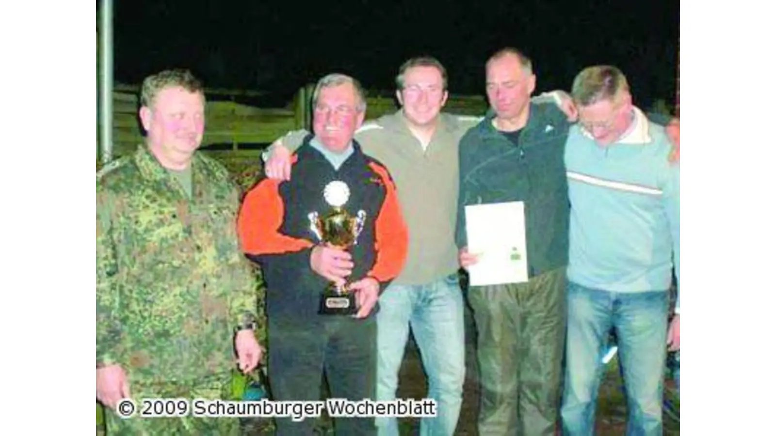 Nachtmarsch der Reserve (Foto: red)