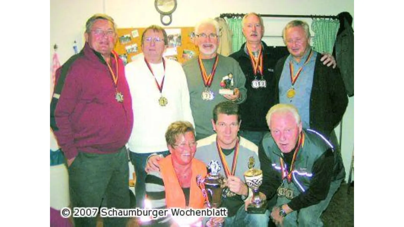 VfL-Bouler ehren Vereinsmeister (Foto: red)