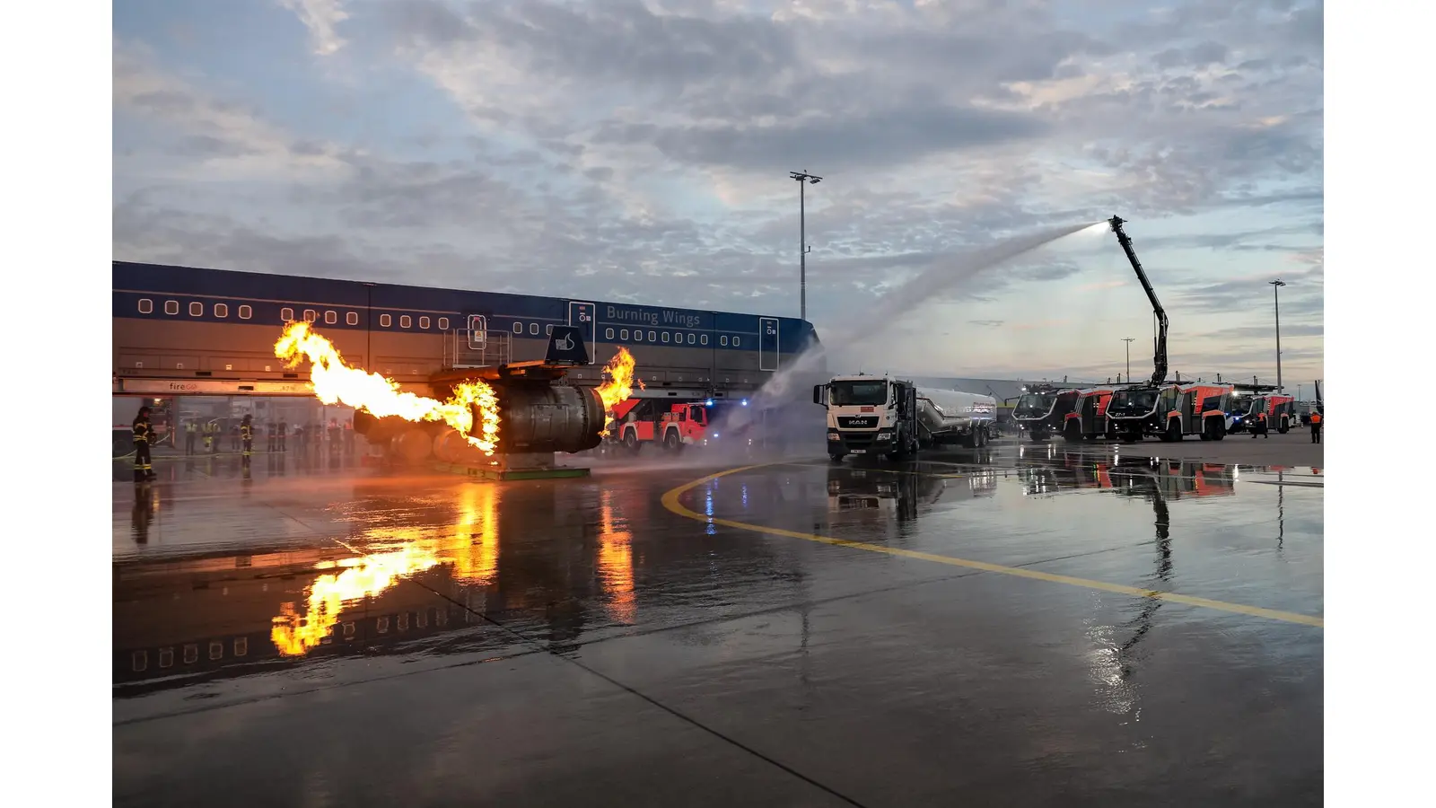 ICAO-Übung / Hannover Airport - © Carl-Marcus Müller. (Foto: Carl-Marcus Müller)