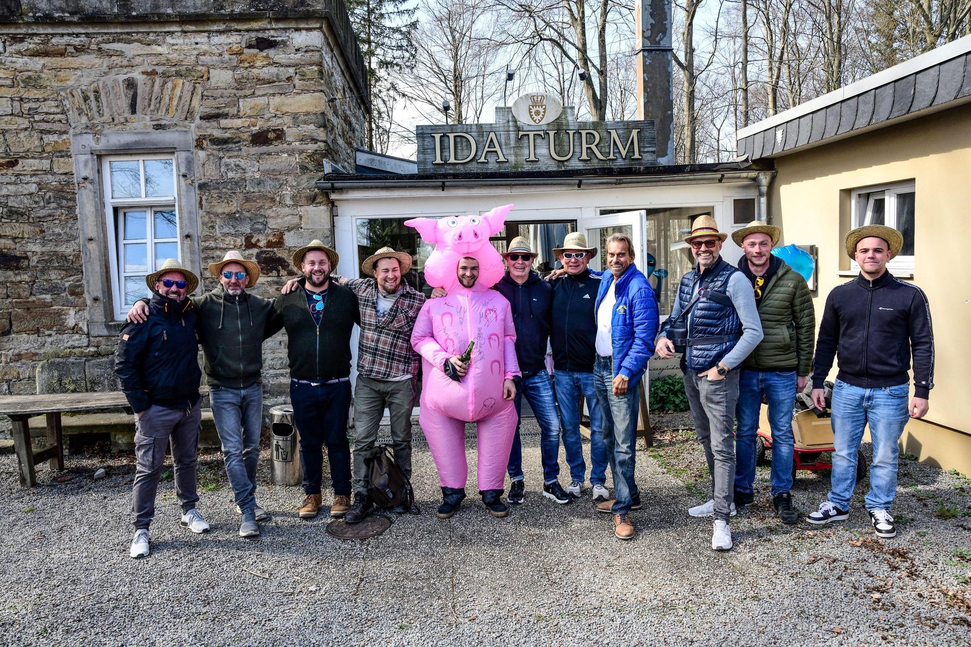 Partys aller Art könne am Idaturm gefeiert werden. (Foto: Günter Habedank)