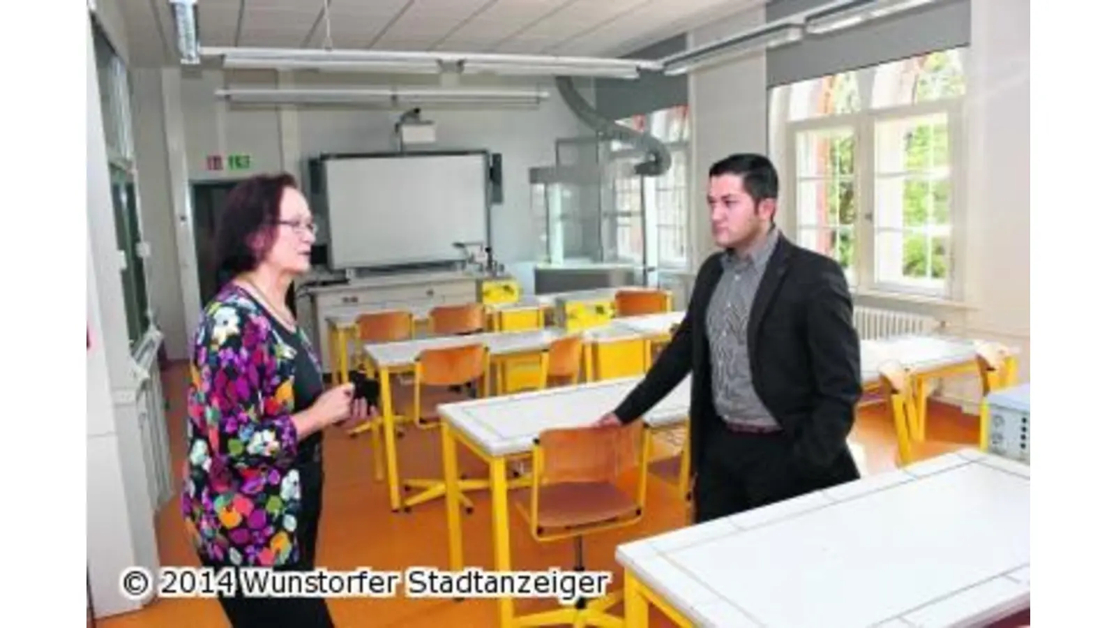Erkan will das Eis zum Schmelzen bringen (Foto: tau)