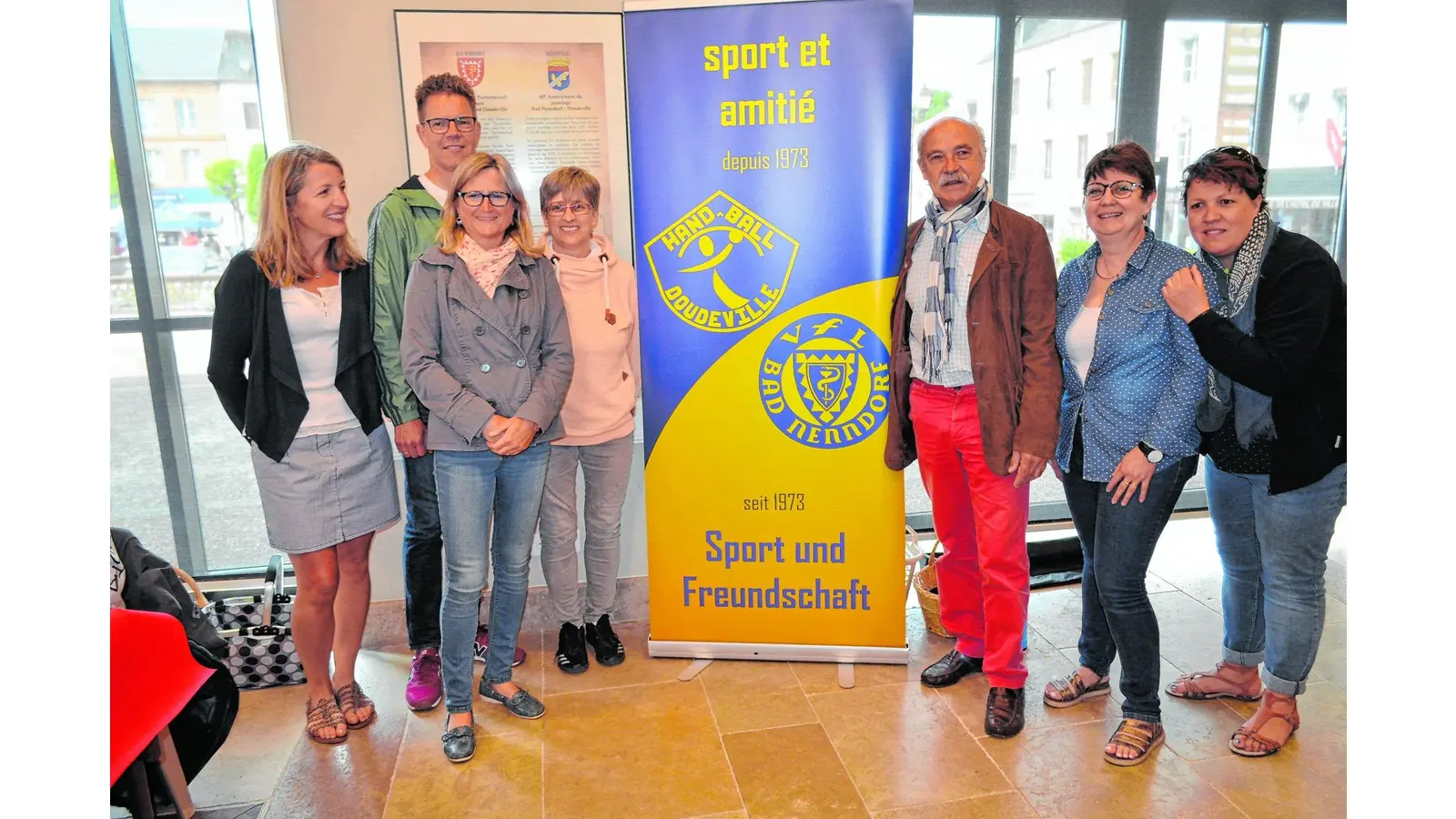 Austausch-Neulinge lassen sich von guter Atmosphäre anstecken (Foto: jl)