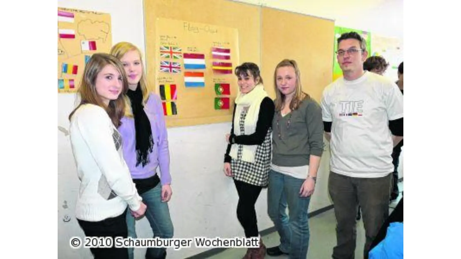 Schüler machen gemeinsame Sache für geeintes Europa (Foto: pd)