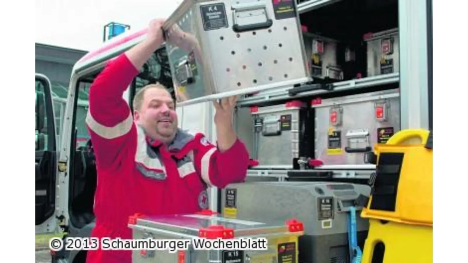 Im Großschadensfall bestens gerüstet (Foto: wa)