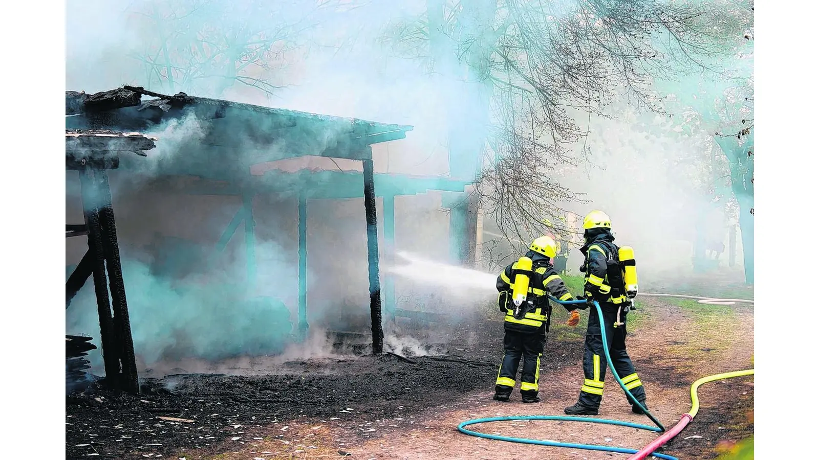 Feueralarm während der Maiklänge (Foto: em)