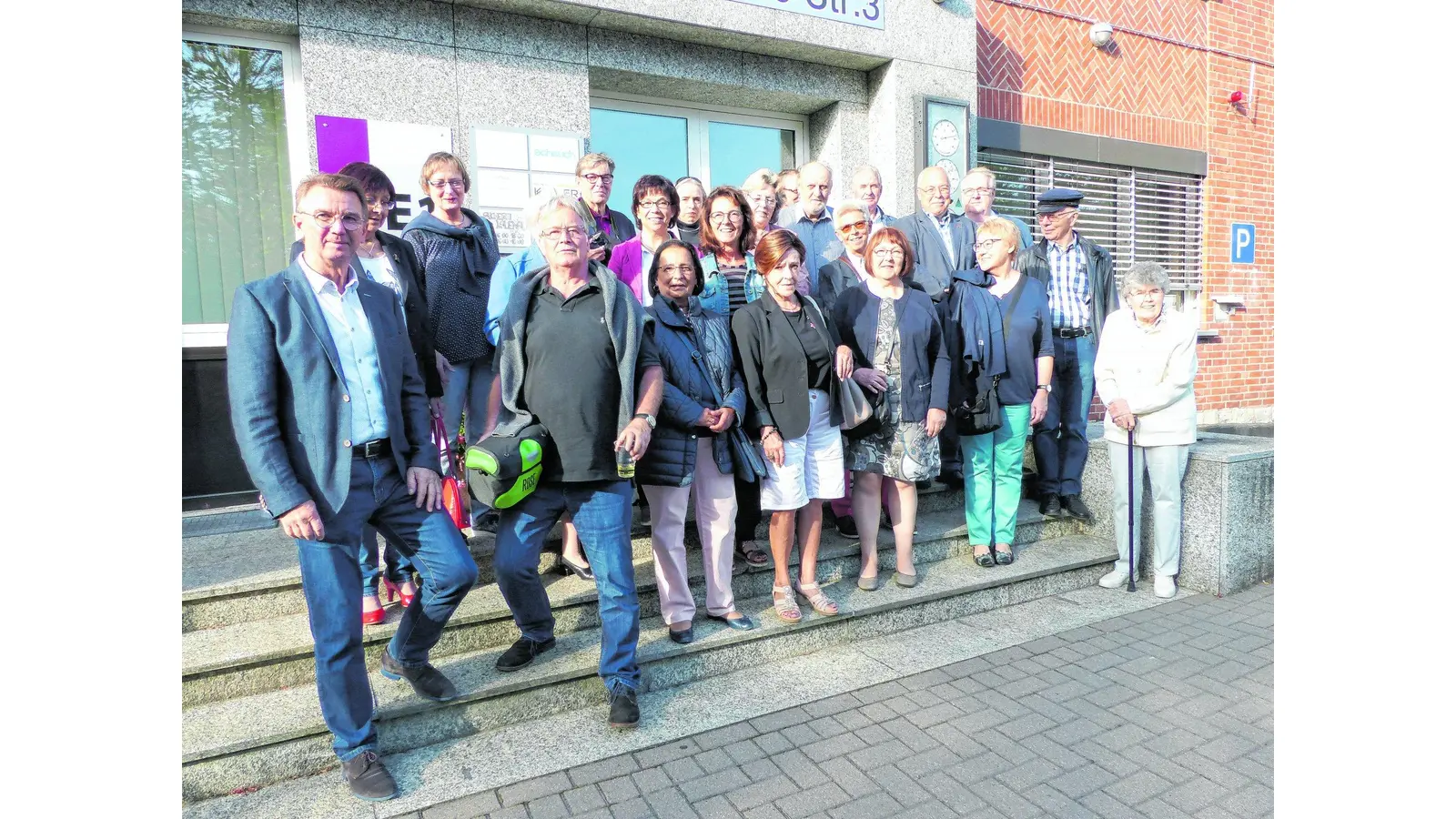 Ein Wiedersehen mit drei Lehrern (Foto: red)