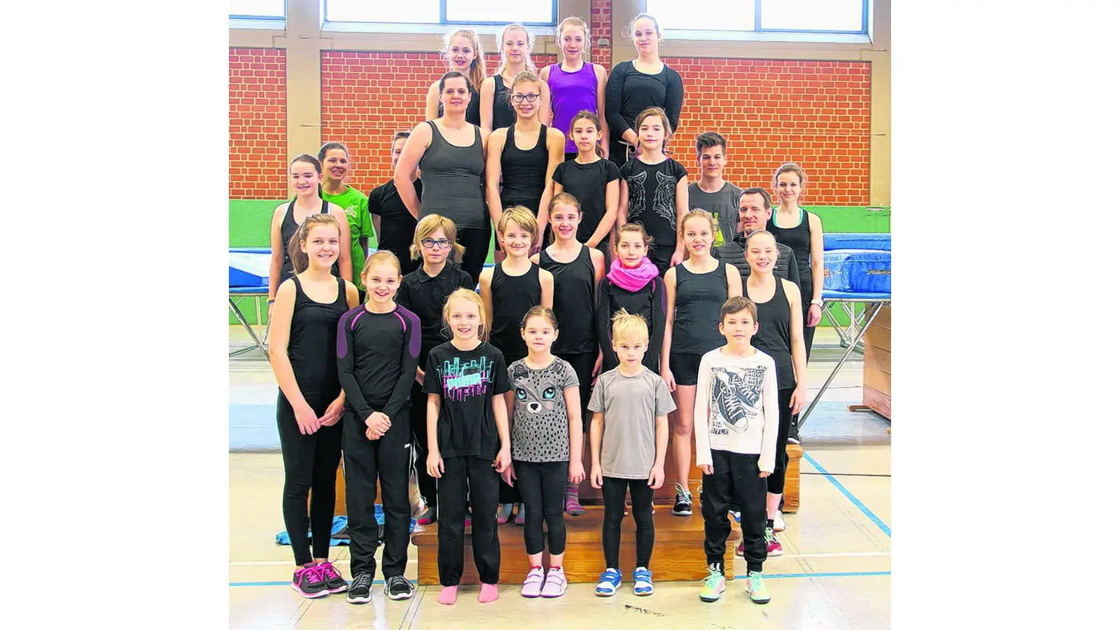 Fleißig trainieren und dabei auch noch viel Spaß haben (Foto: mk)