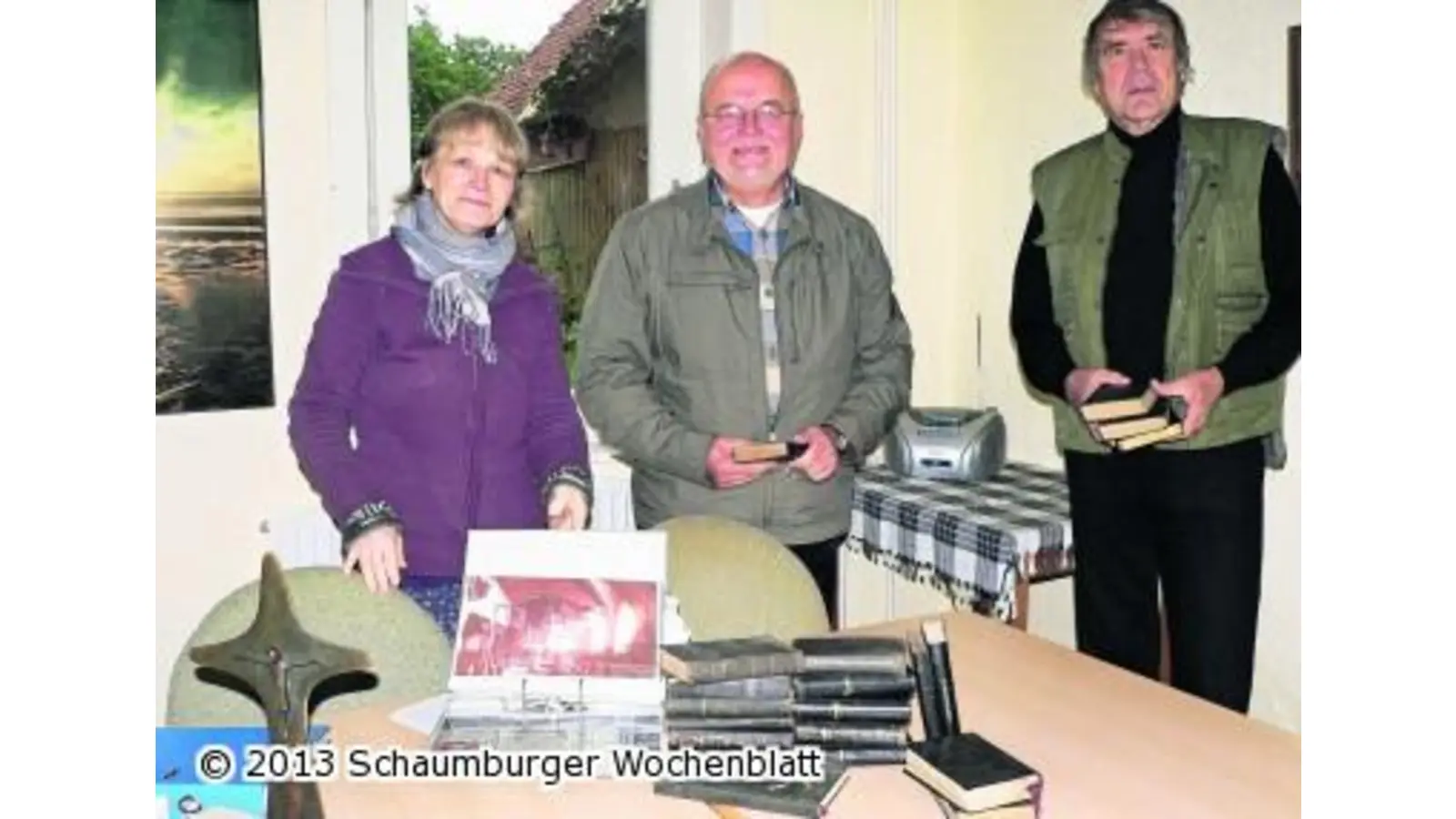 Exponate im alten Amtszimmer (Foto: al)