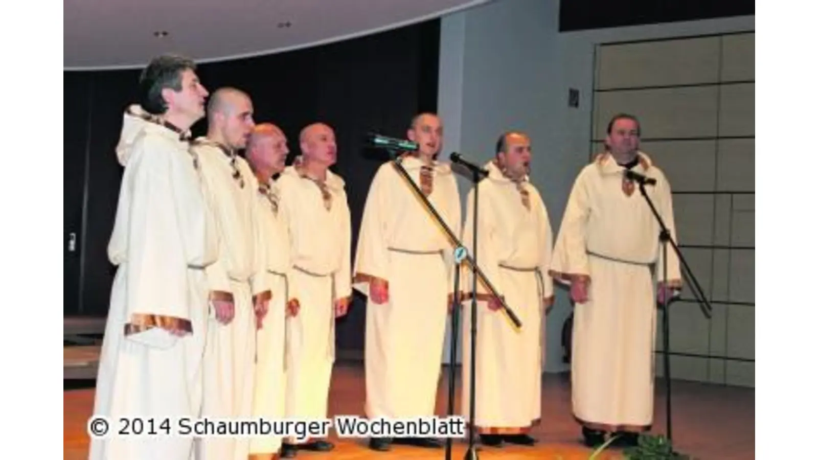 Gregorianischer Chor sorgt für Gänsehaut (Foto: red)