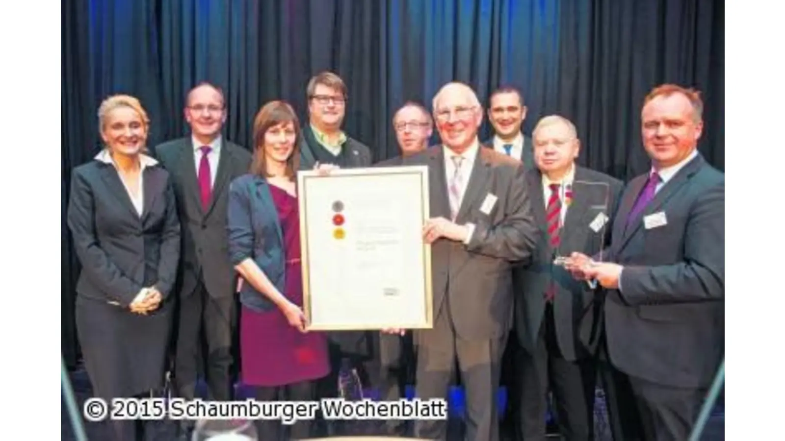 Auszeichnung für lokales Projekt (Foto: em)