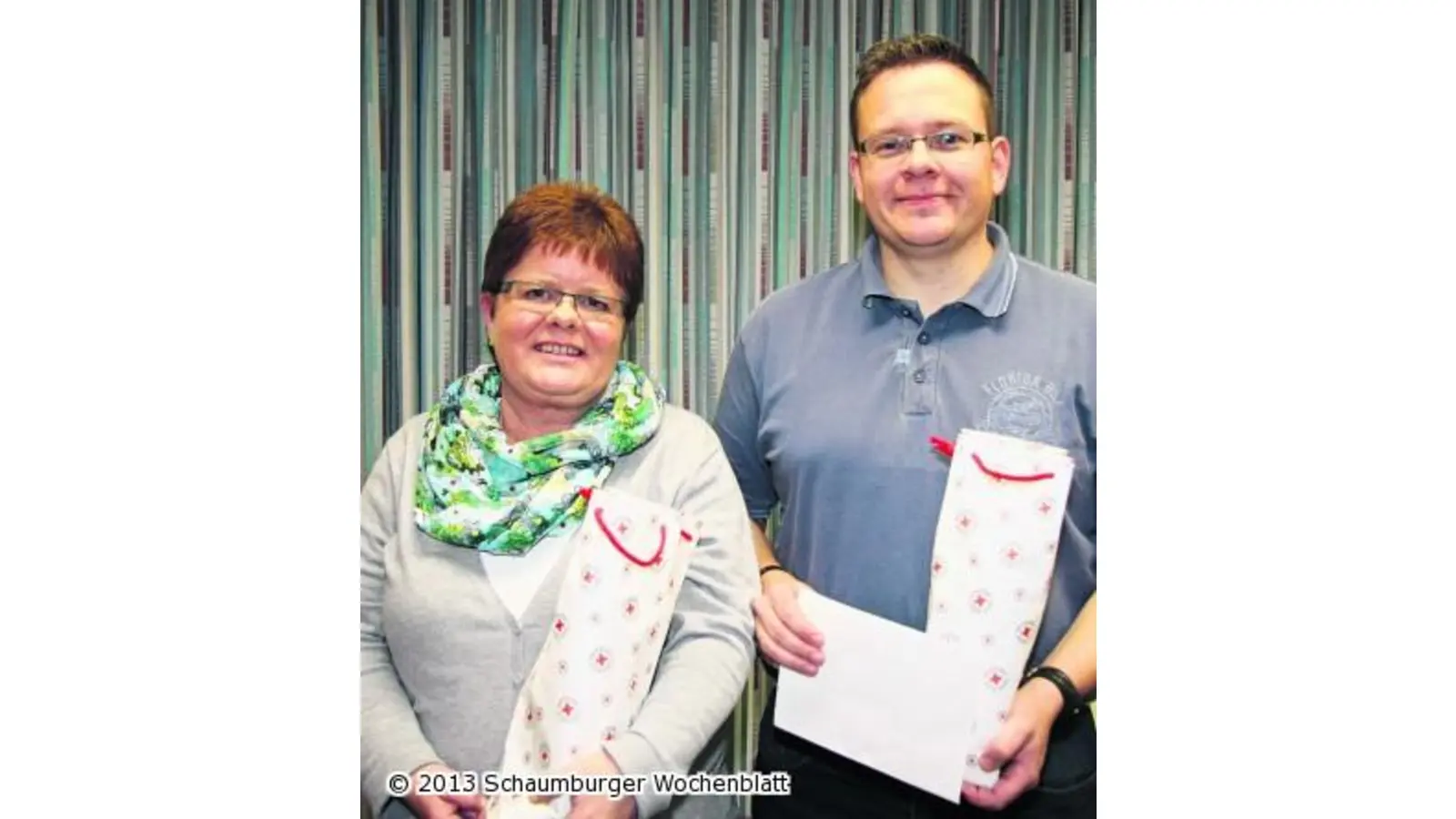 Eine spendable Familie (Foto: wtz)