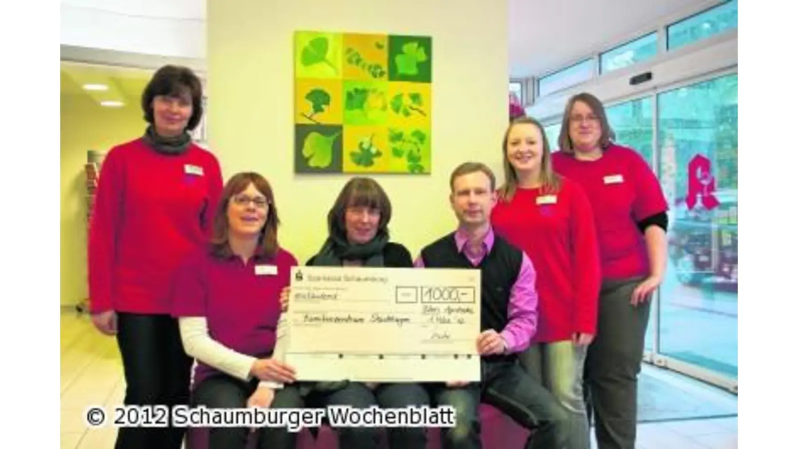 Kunden drehen für guten Zweck am Rad (Foto: wa)