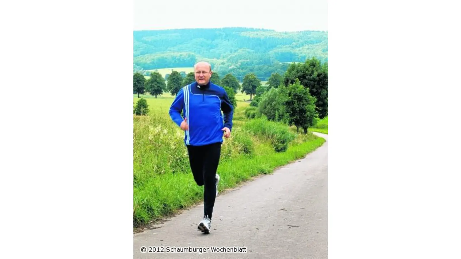 Karsten Becker laufend unterwegs (Foto: red)