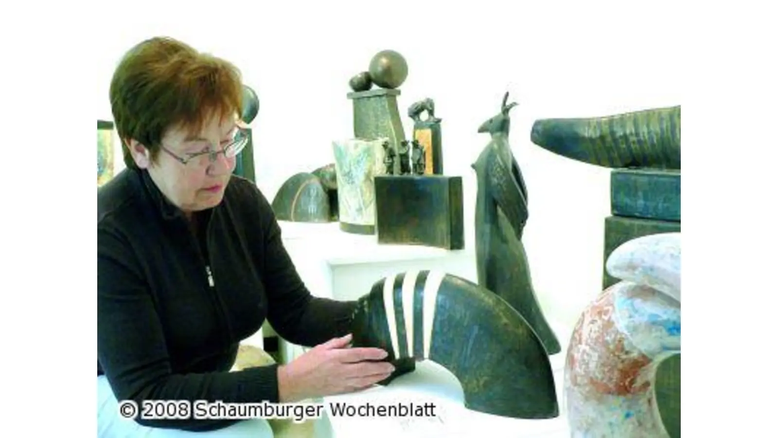 Experimente mit Massen und Glasuren (Foto: al)