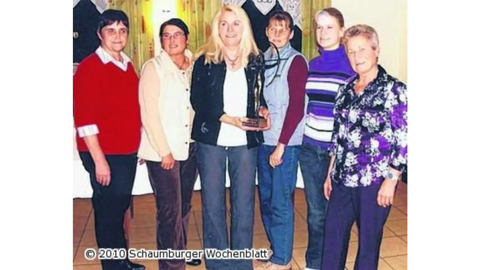Die Schützendamen amüsieren sich prächtig (Foto: red)