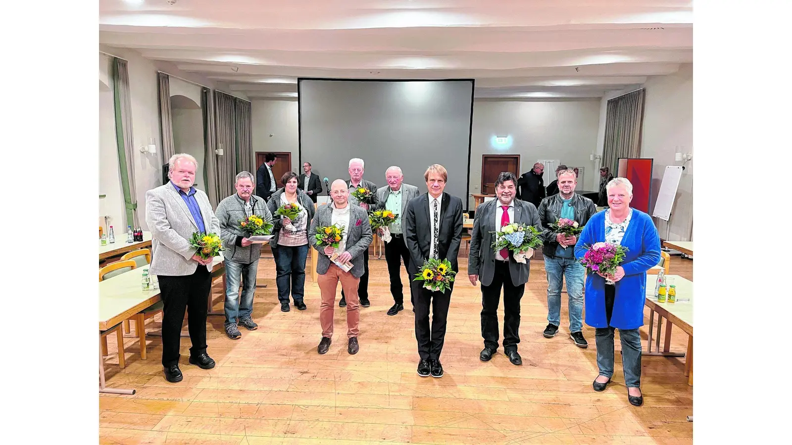 Entlassungen aus dem Rat und Ehrungen (Foto: red)