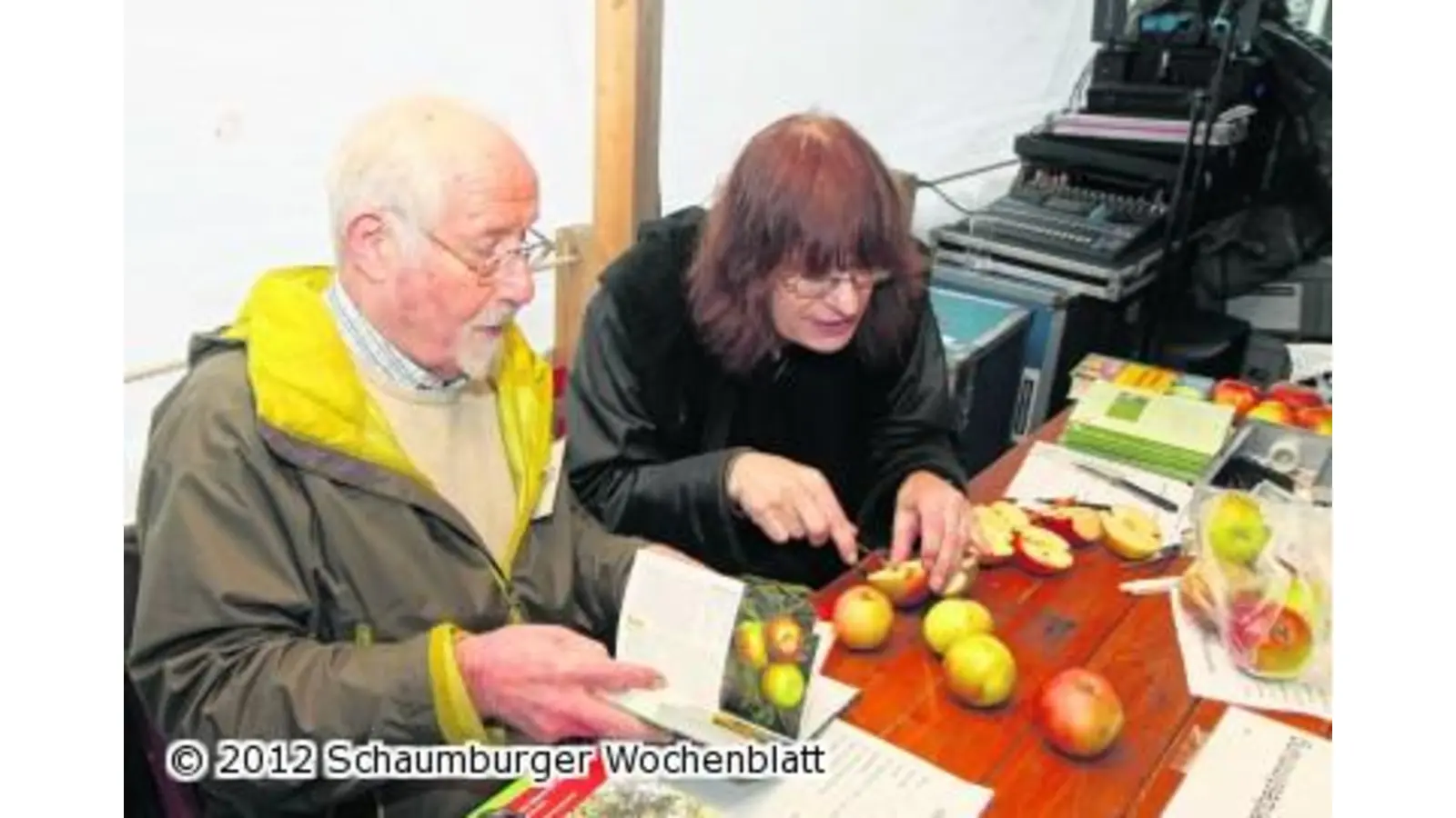 Der Apfel steht hier zwei Tage lang im Mittelpunkt (Foto: bb)