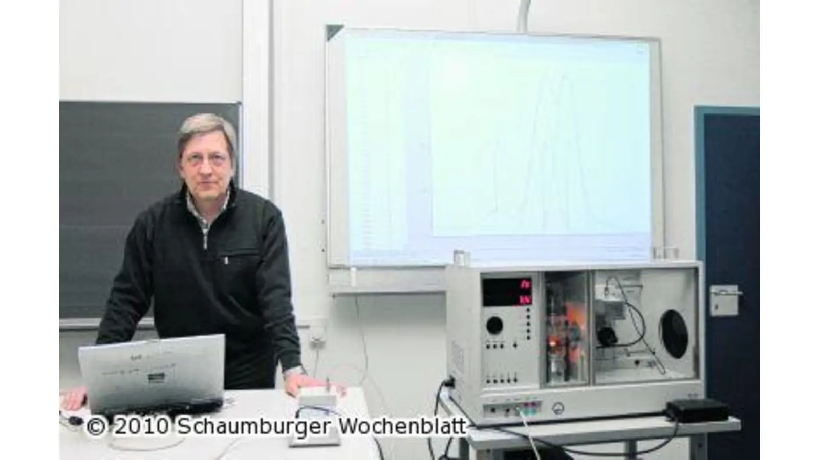 Warmer Regen für Fach Physik (Foto: bb)