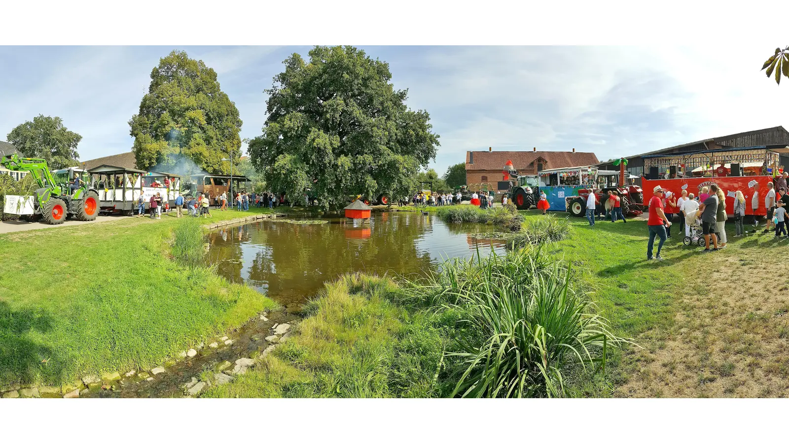 Am Wochenende ist Erntefest im Klosterdorf mit großem Umzug. (Foto: ste)