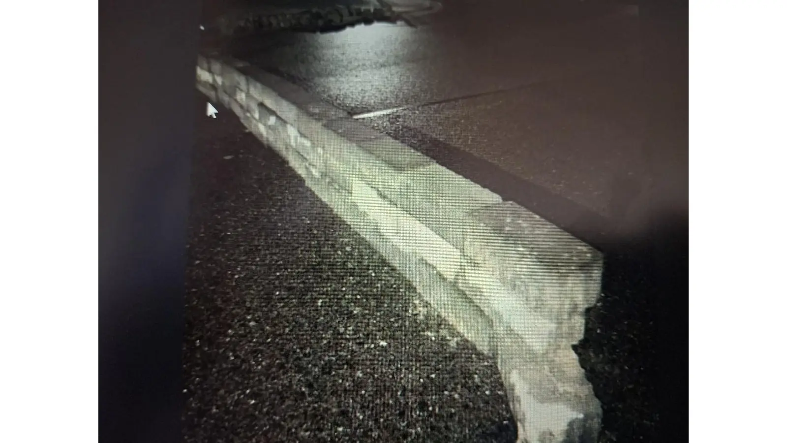 Die errichtet Mauer. (Foto: privat)