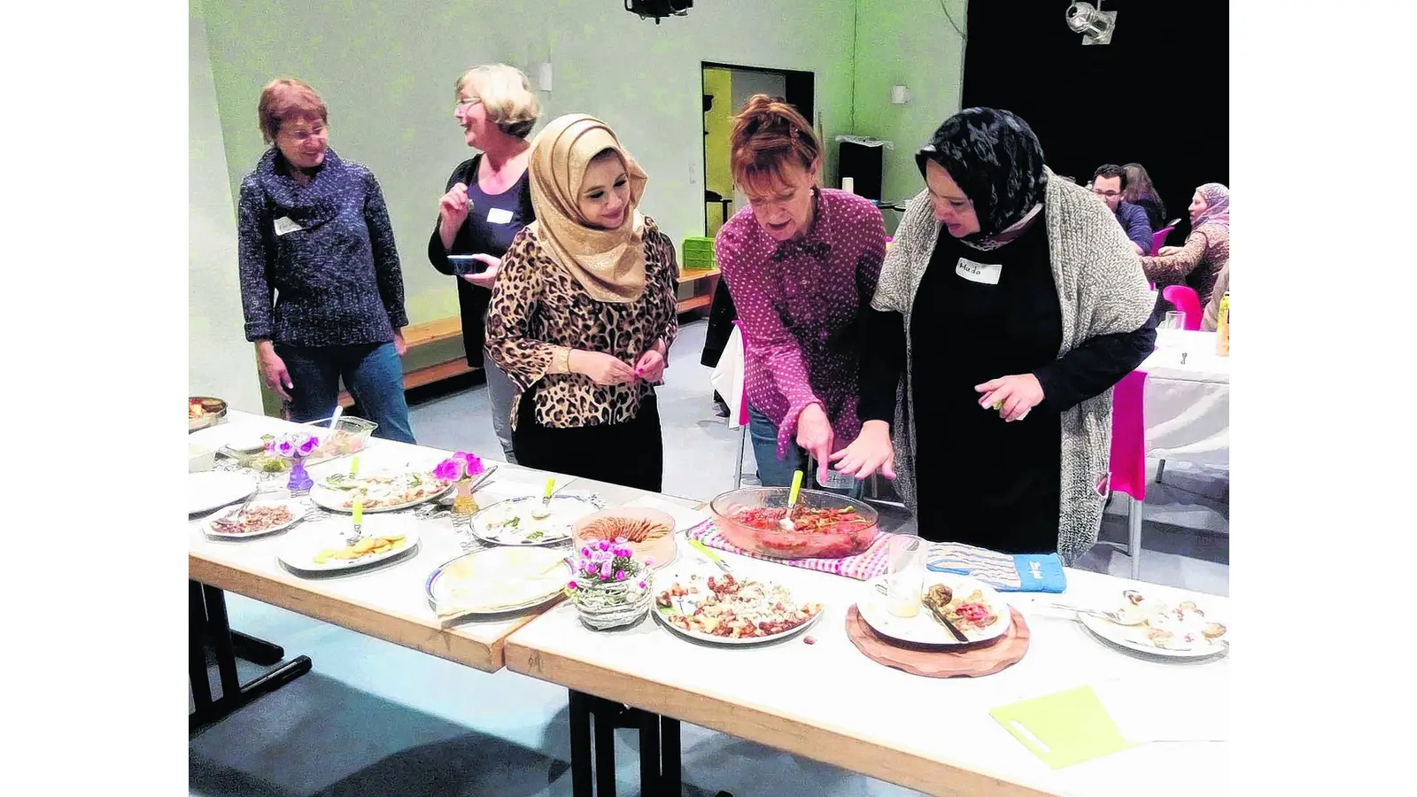 Integration geht auch durch den Magen (Foto: km)