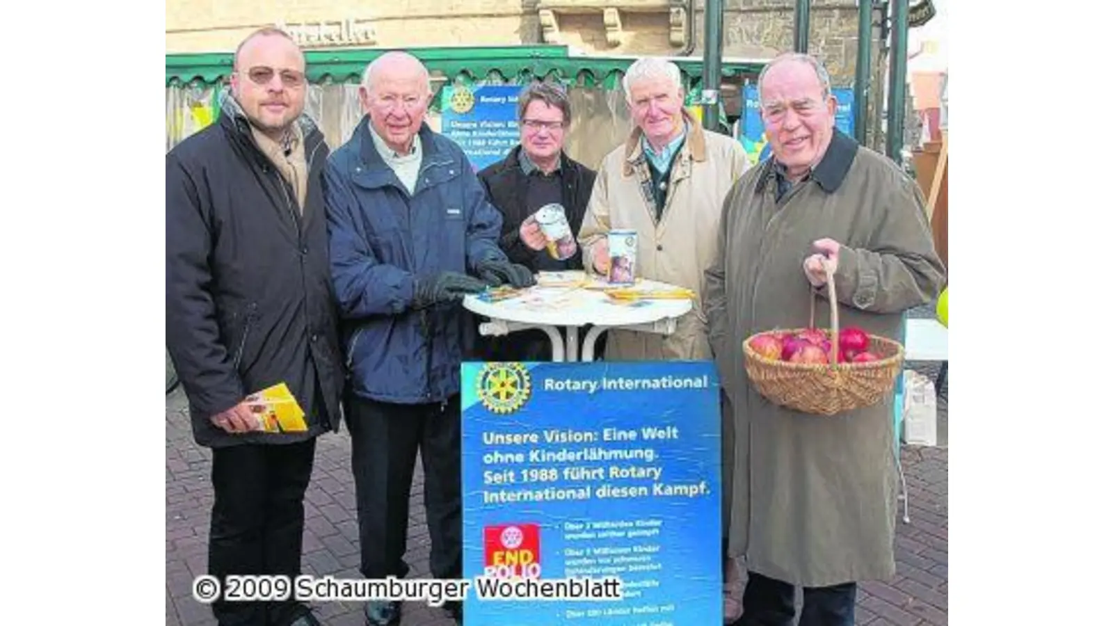 Rotary Clubs kämpfen gegen die Kinderlähmung (Foto: wtz)