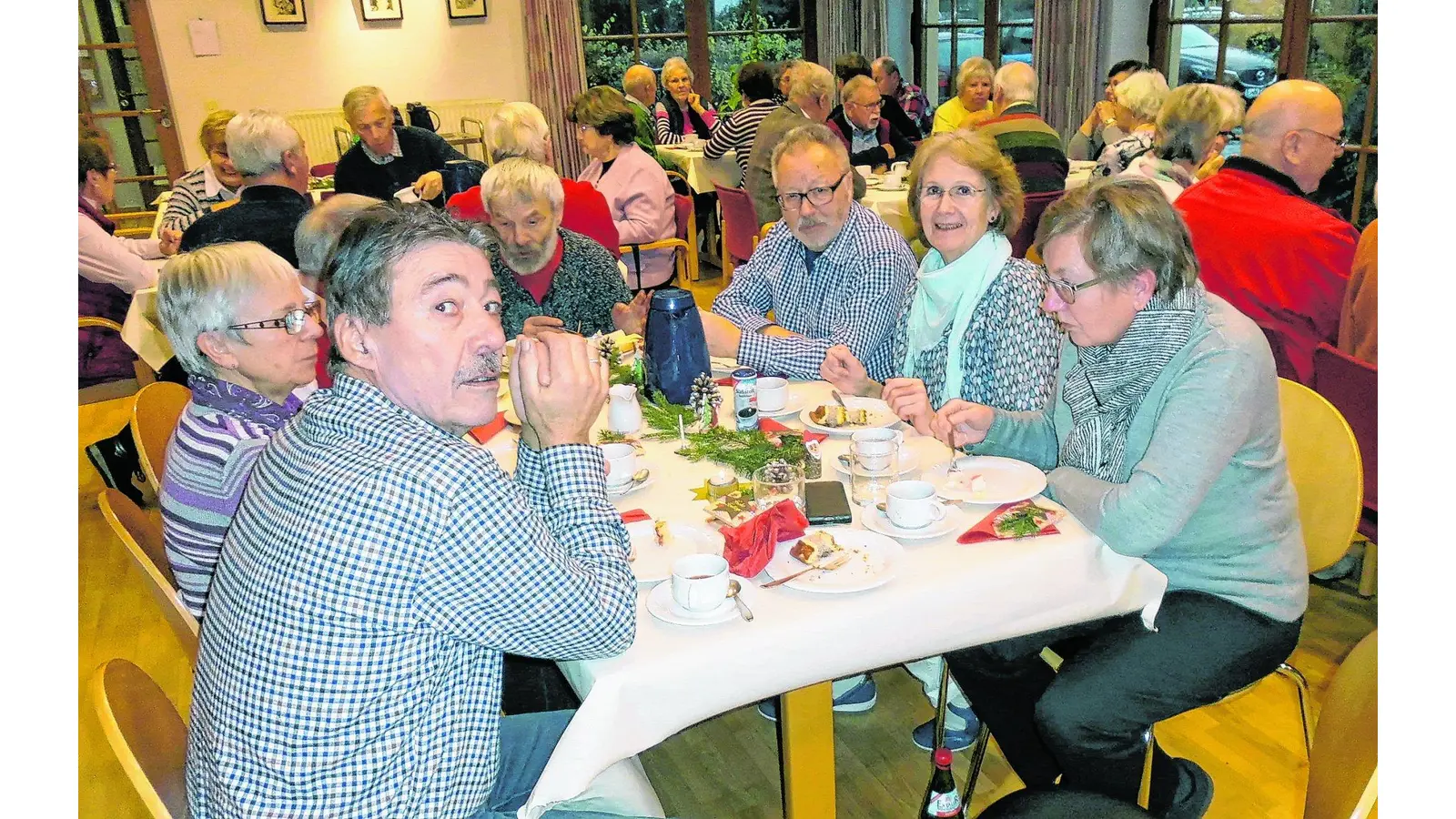 Weihnachtsfeier der Siedler (Foto: di)