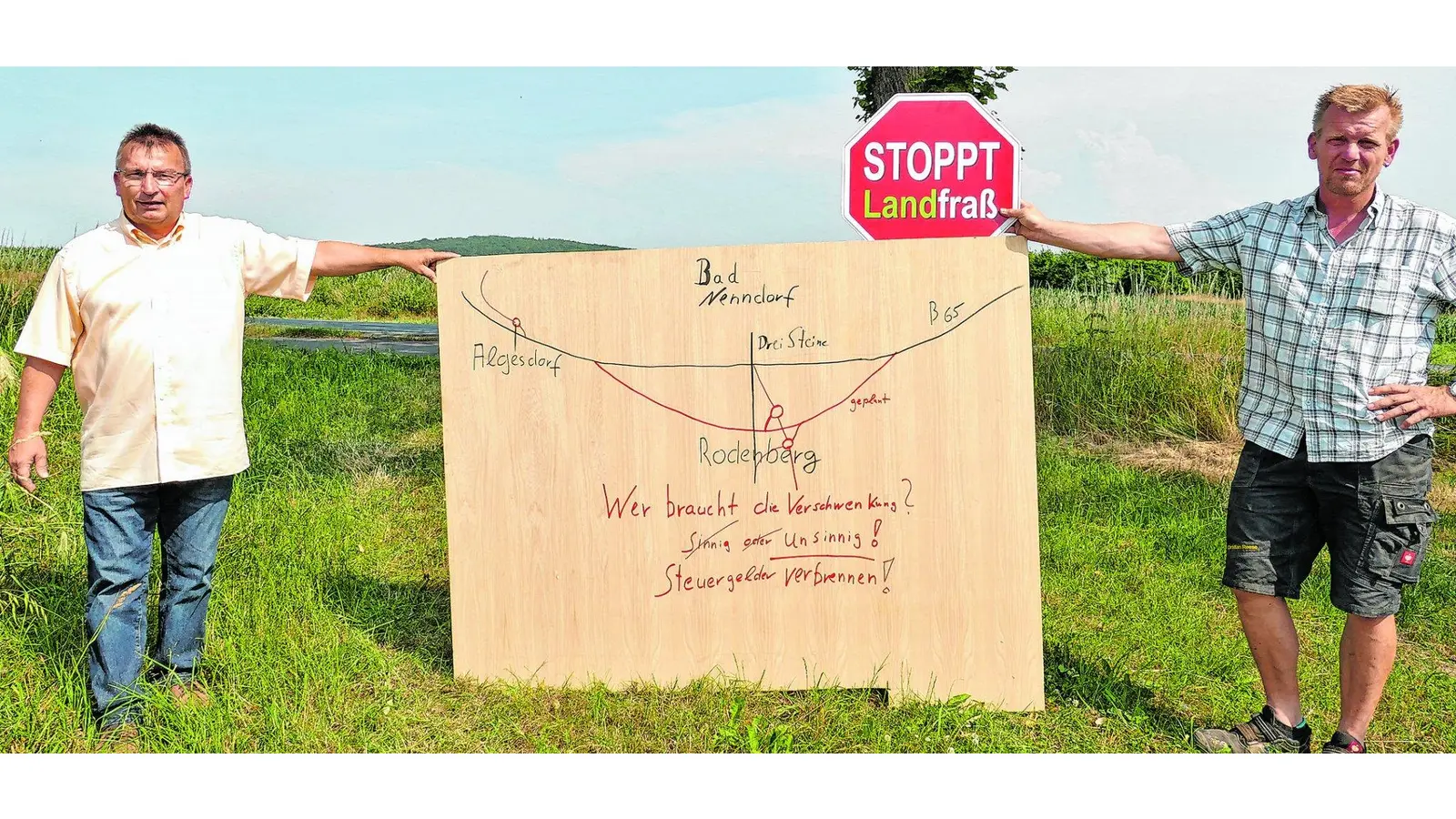 Geplante Verschwenkung hat keinen Nutzen (Foto: red)