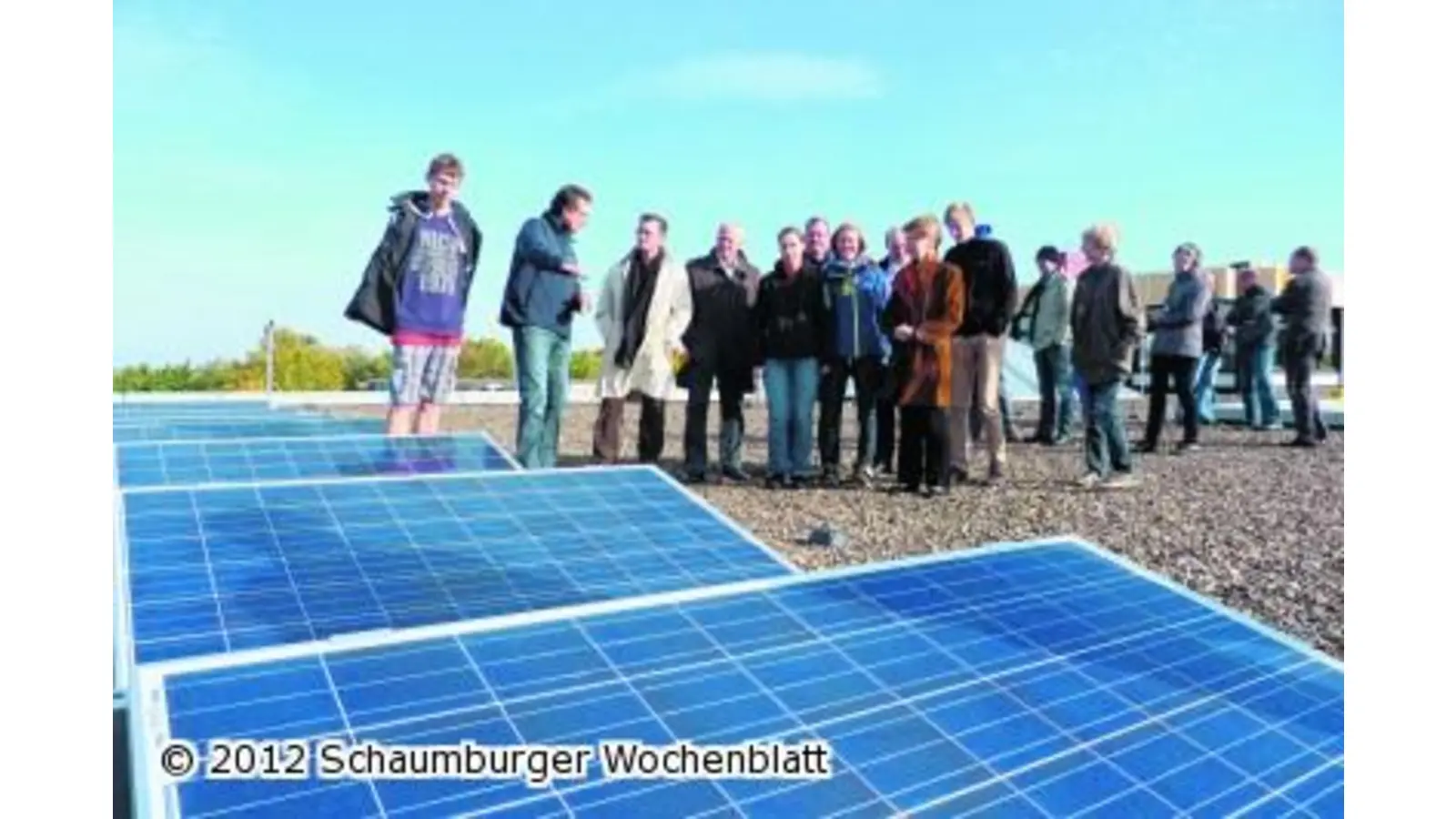 Die Europaschule beschreitet mit der Photovoltaik neue energetische Wege (Foto: red)