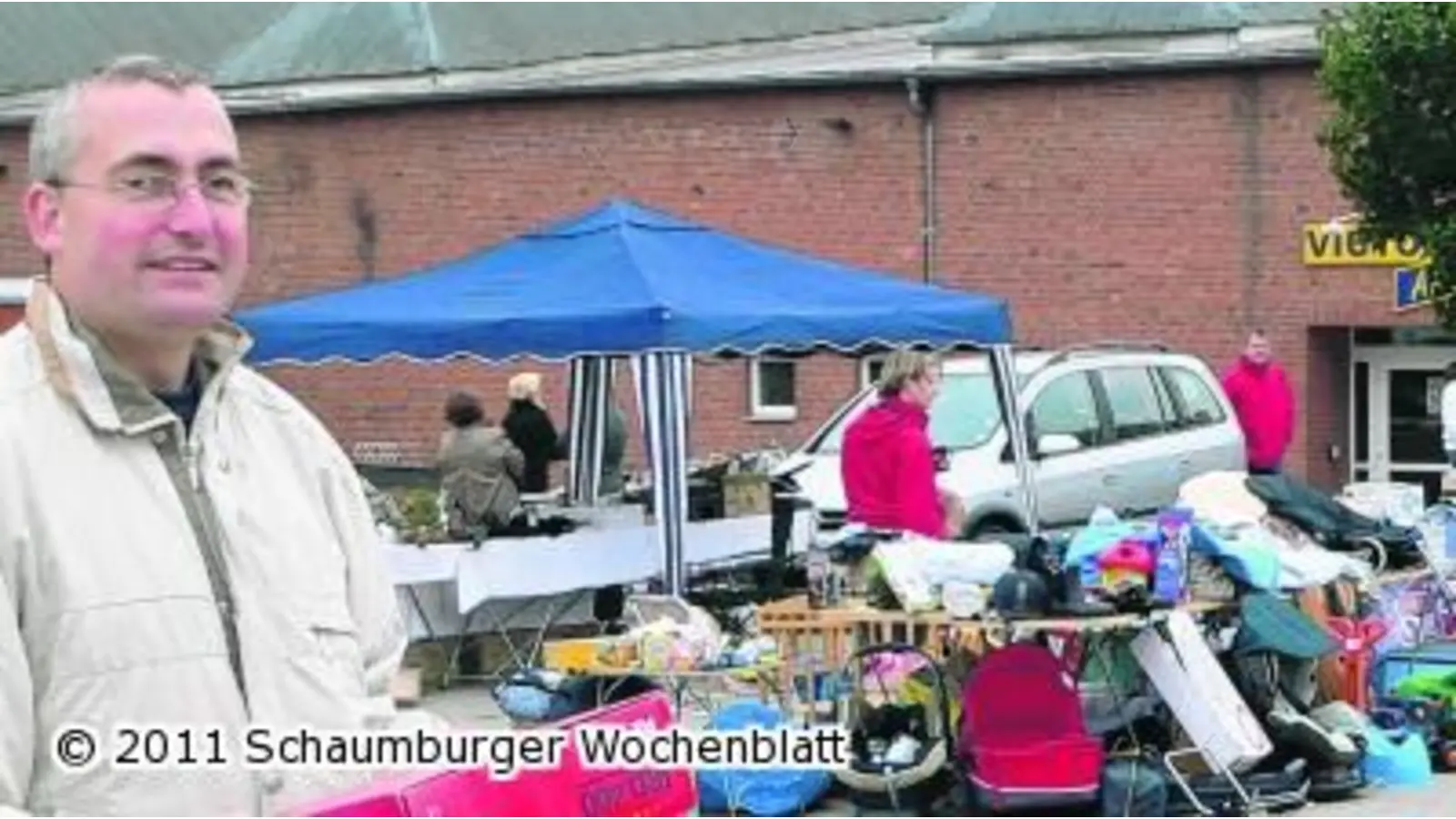 Erst am zweiten Tag floriert das Geschäft (Foto: al)